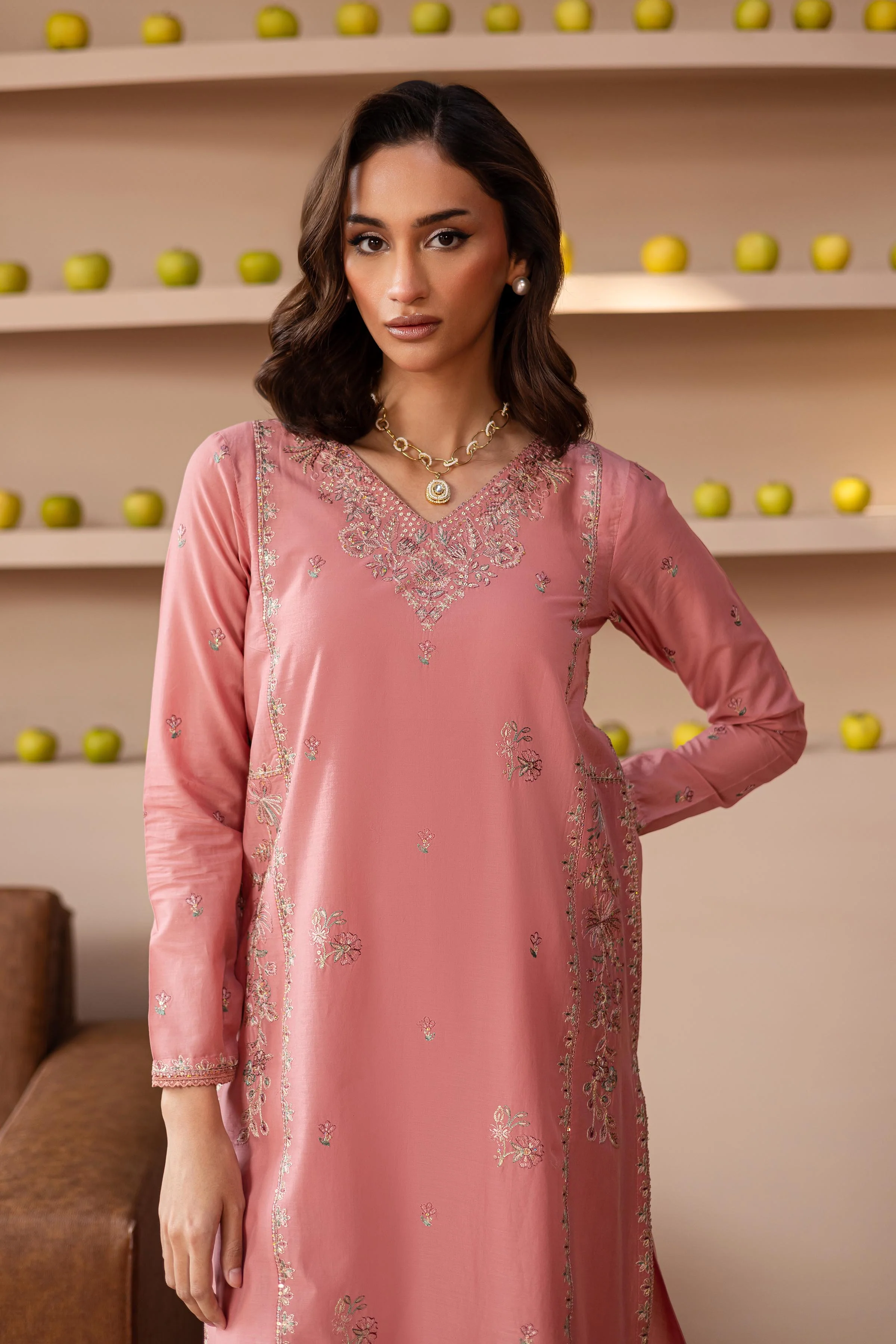 Pink Lilly 2Pc - Printed Lawn Dress - Image 3