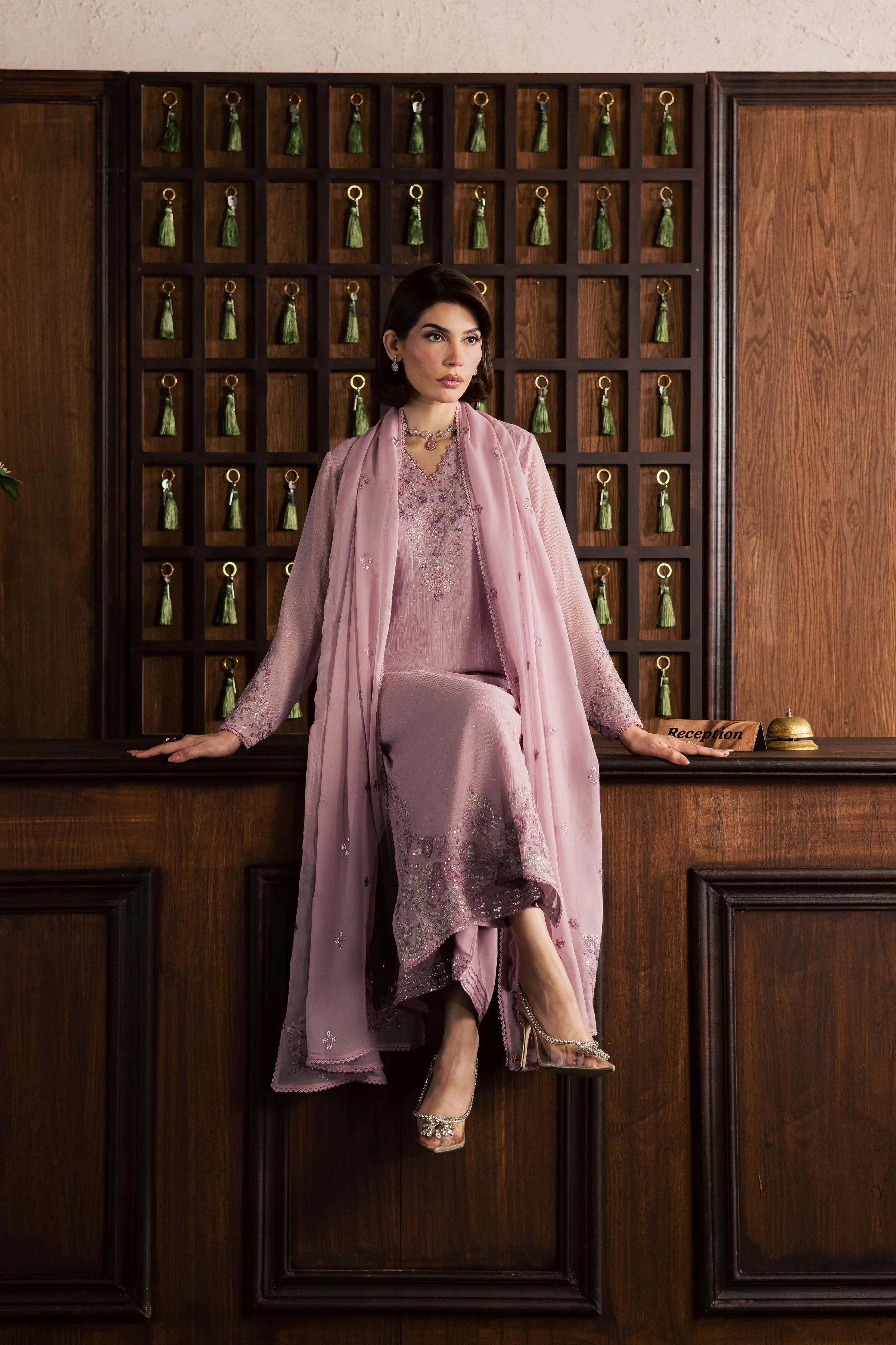 Pink Zimal 3Pc - Festive Luxury Formal - Image 4