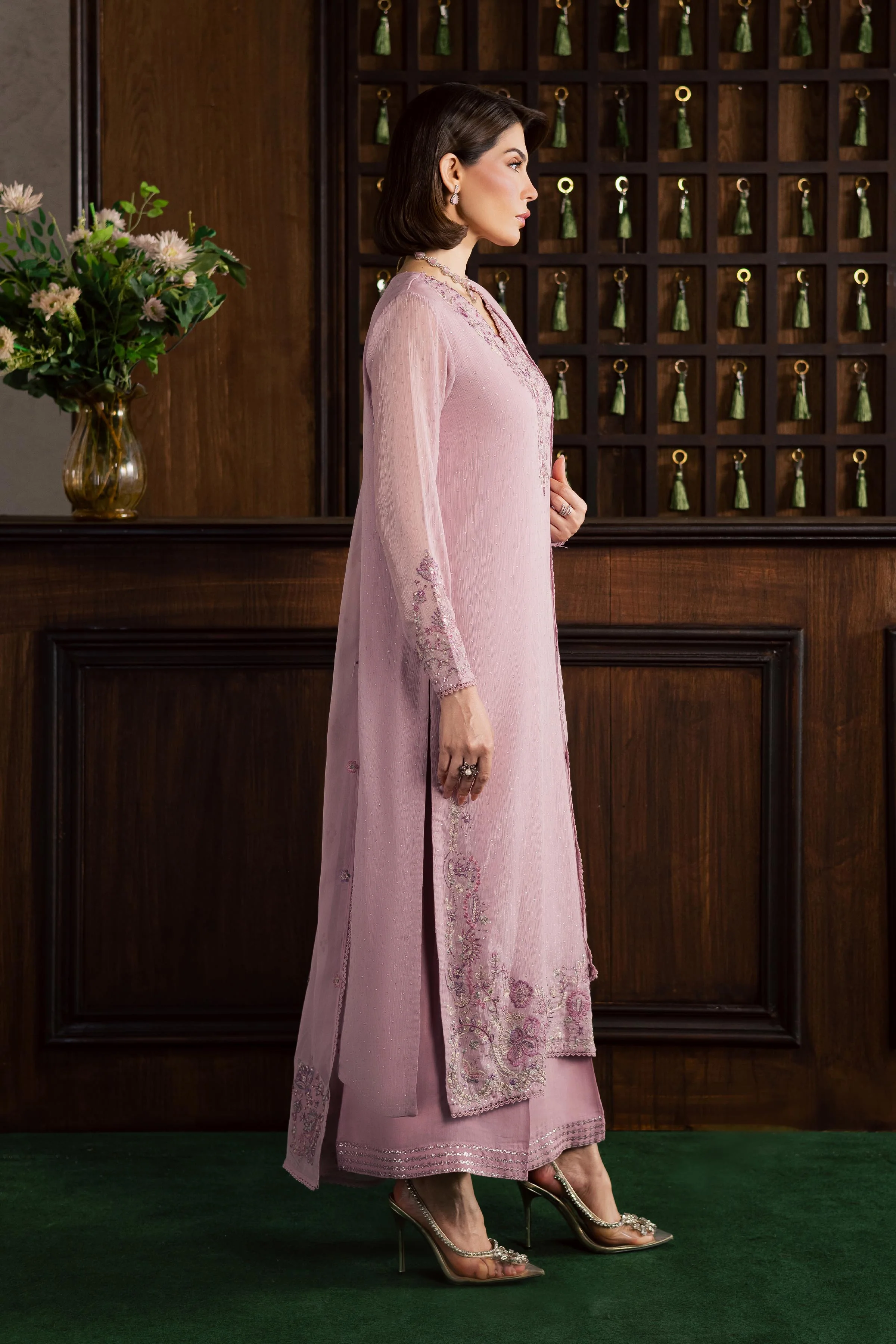 Pink Zimal 3Pc - Festive Luxury Formal - Image 7
