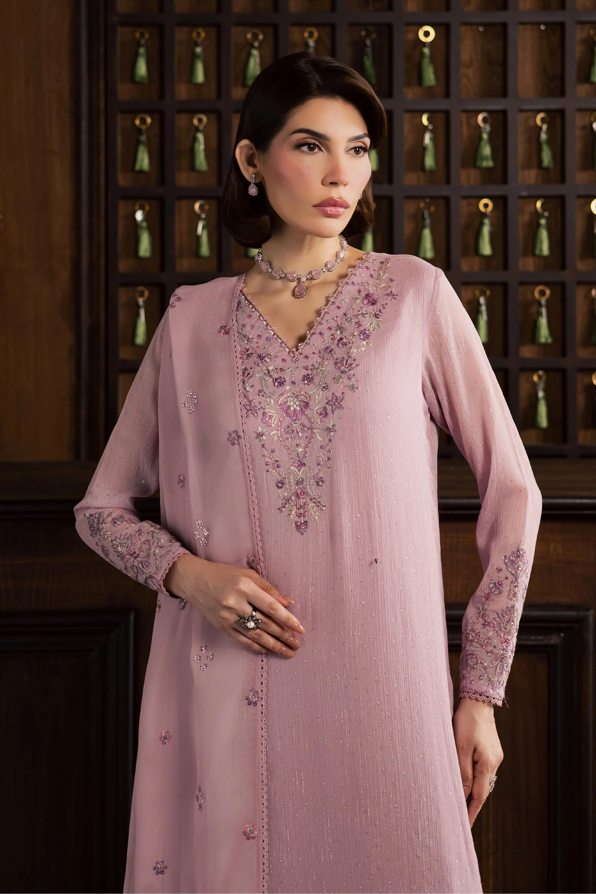 Pink Zimal 3Pc - Festive Luxury Formal - Image 8