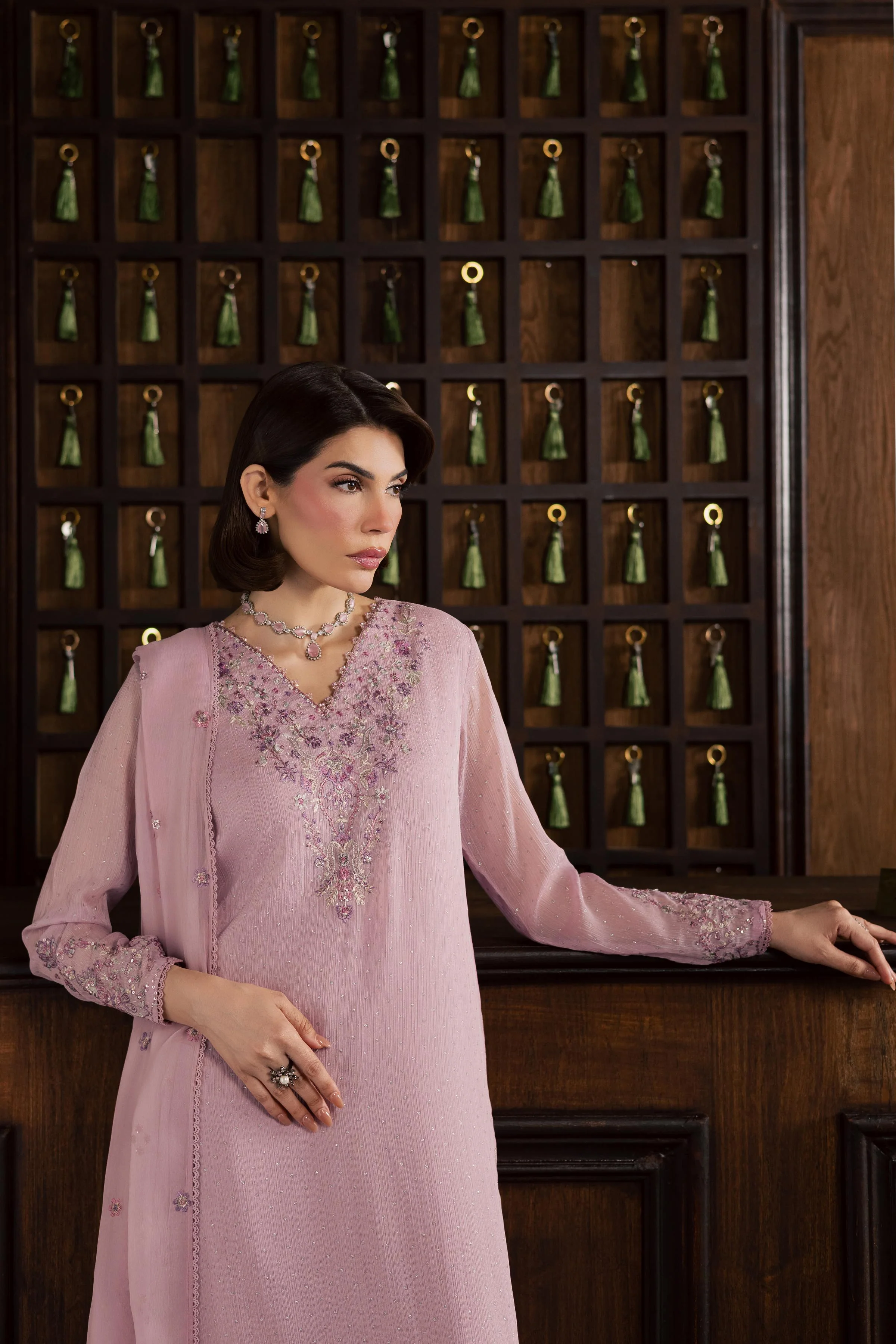 Pink Zimal 3Pc - Festive Luxury Formal - Image 9