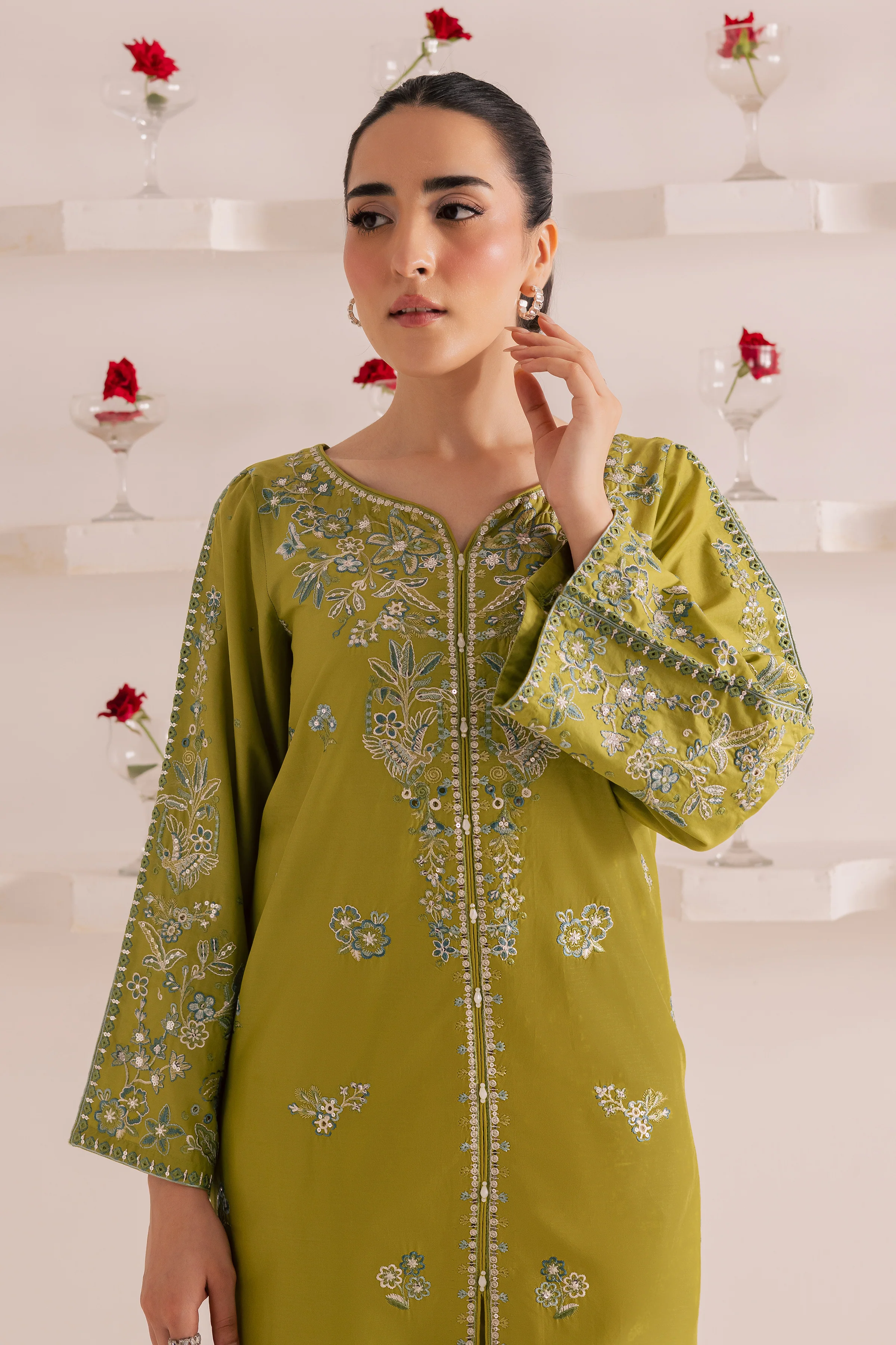 Raiha 2Pc - Embroidered Casual Pret - Image 3