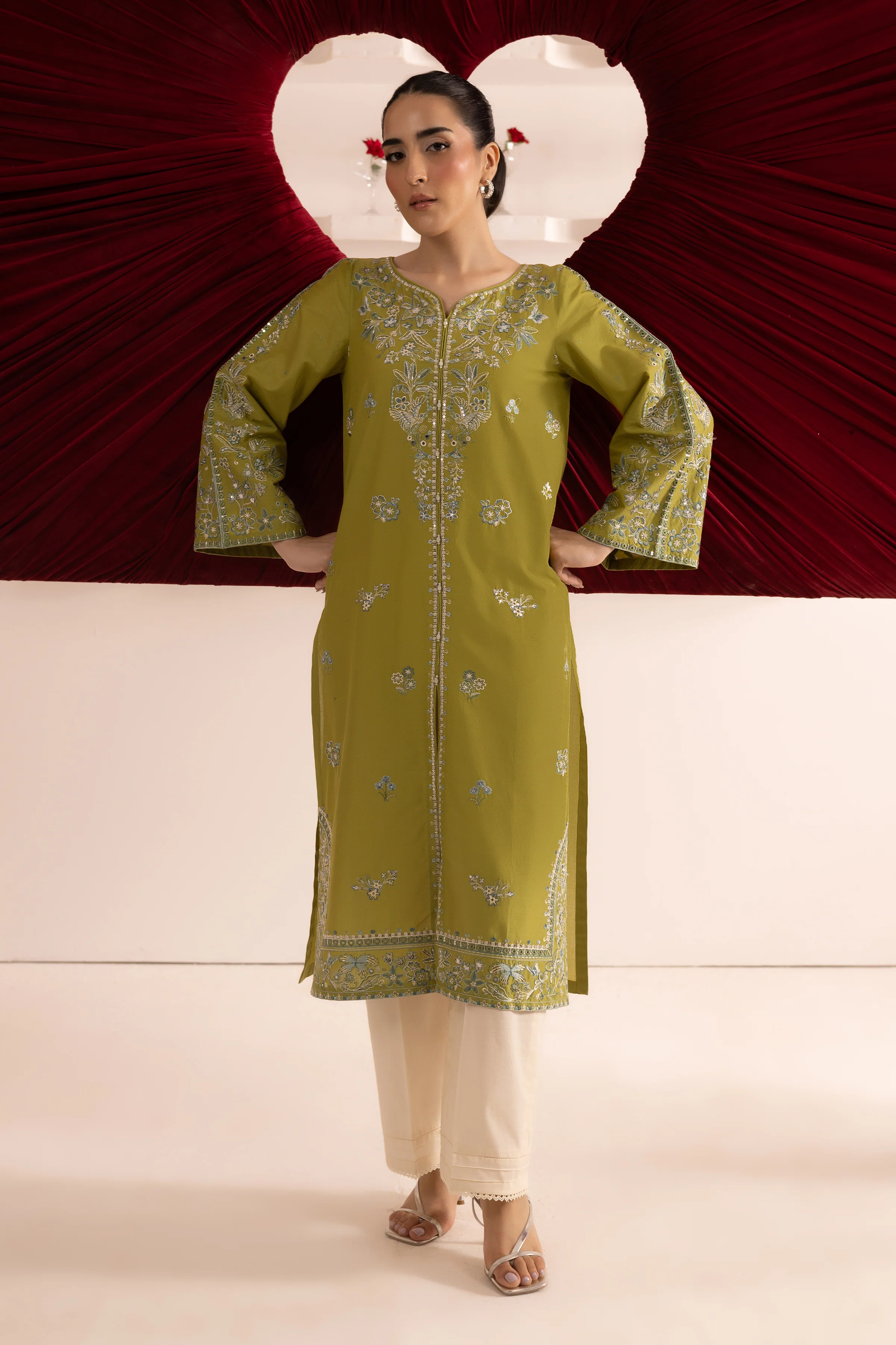 Raiha 2Pc - Embroidered Casual Pret - Image 5