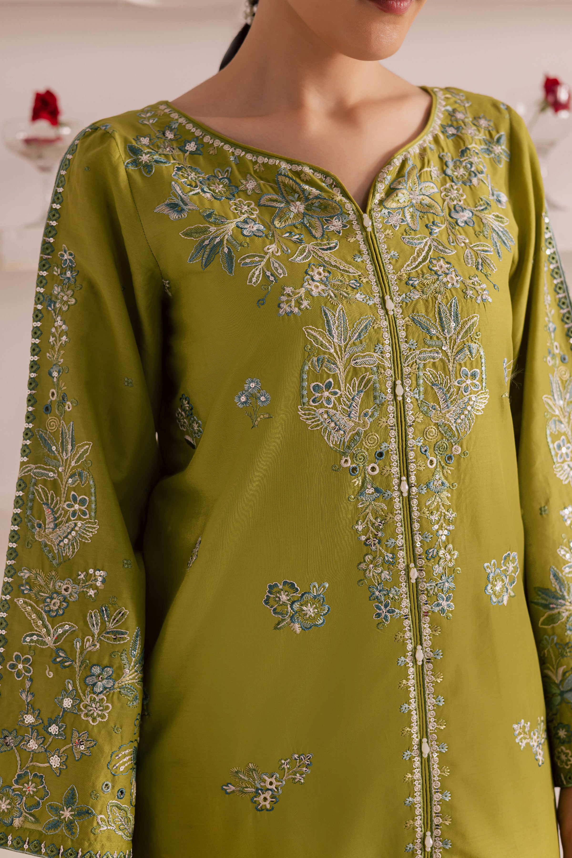 Raiha 2Pc - Embroidered Casual Pret - Image 7