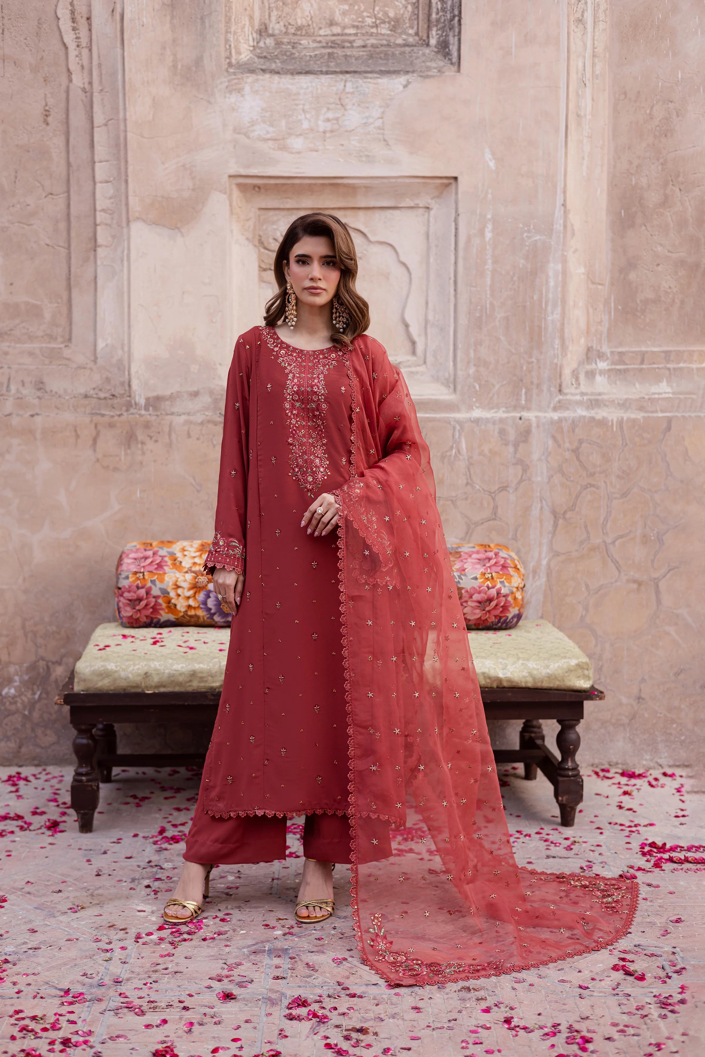 Rusty Iris 3pc - Festive Luxe Pret - Image 5