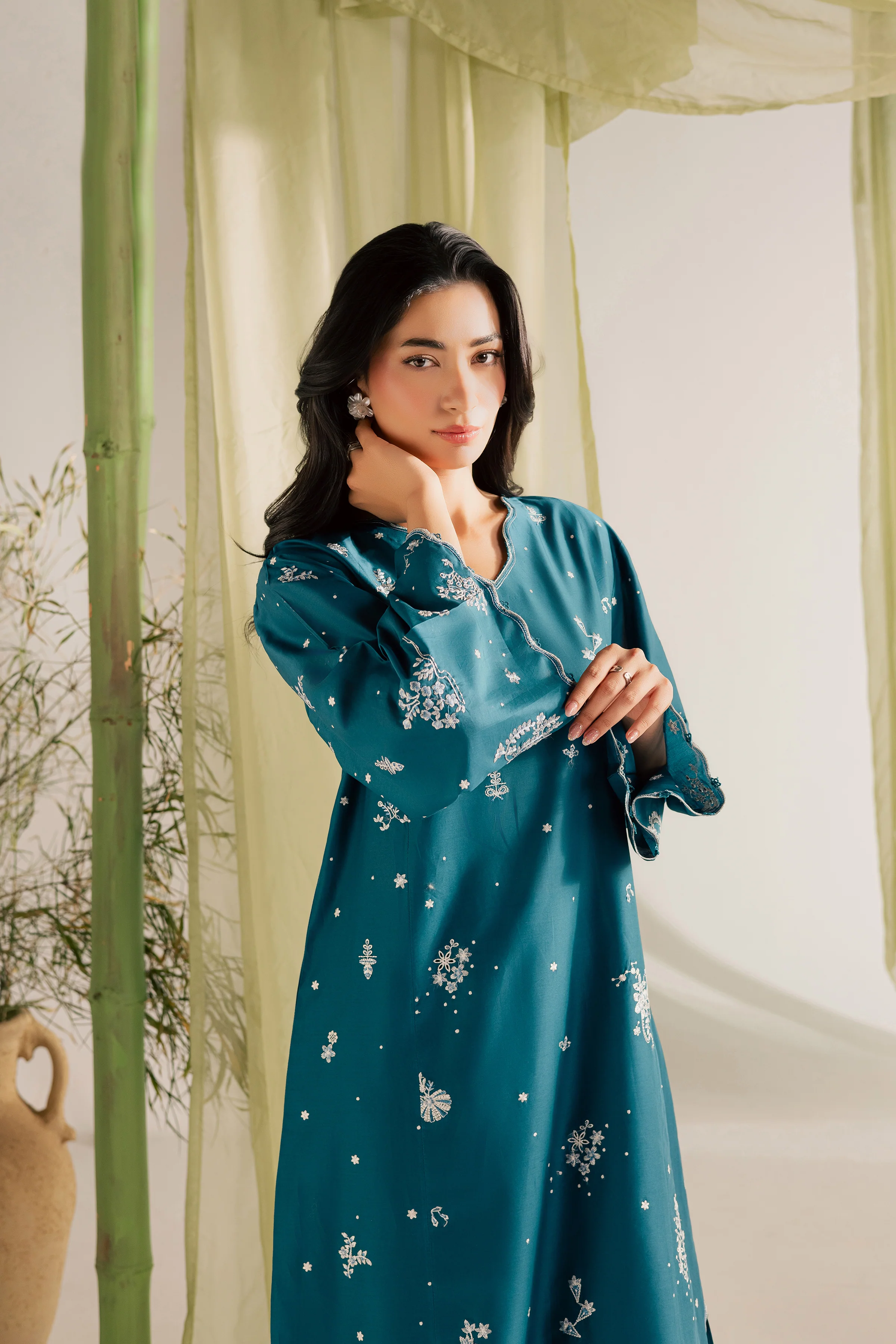Sugar Sky 2Pc - Embroidered Lawn Dress - Image 8