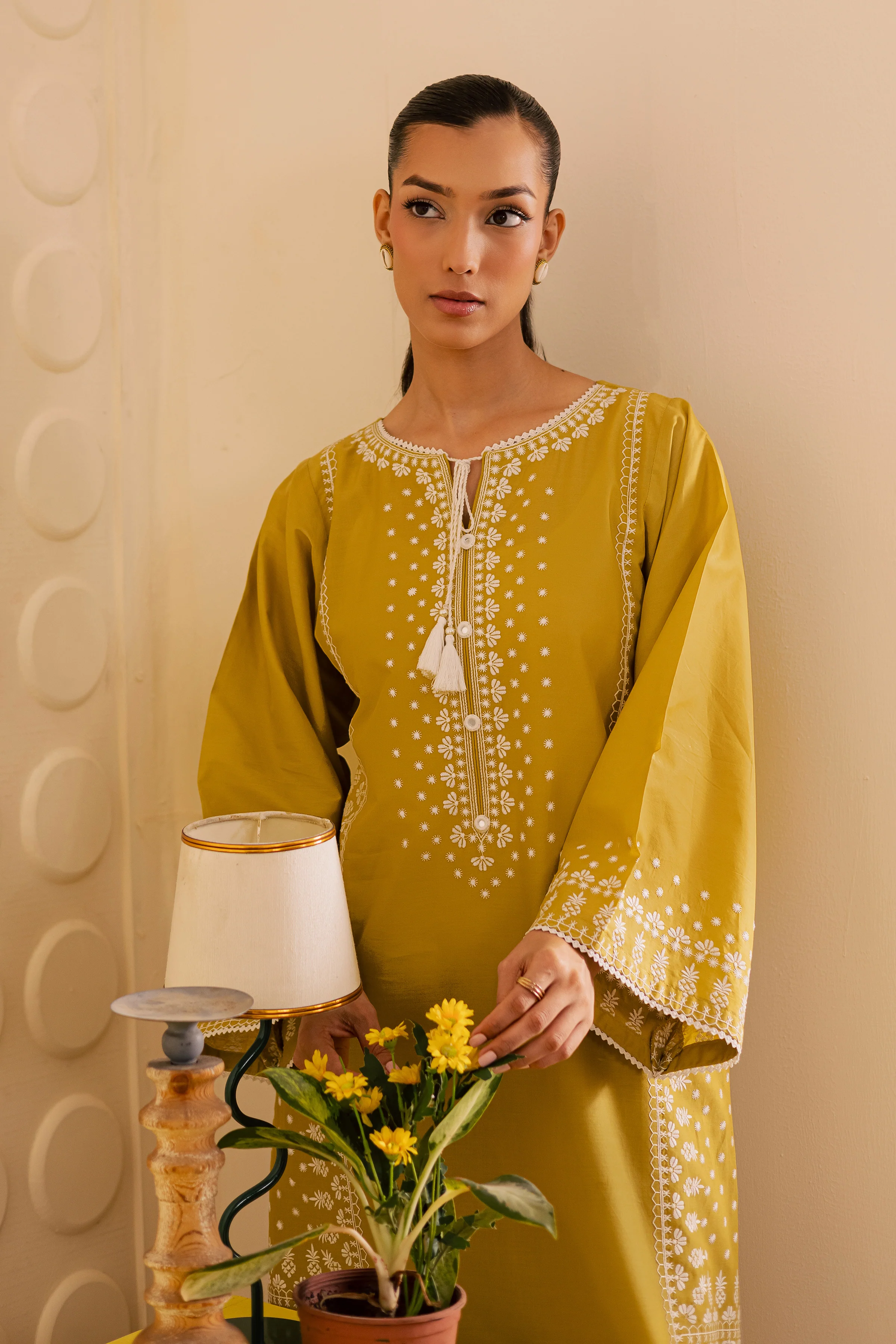 Tropical Tride 2Pc - Embroidered Lawn Pret - Image 4