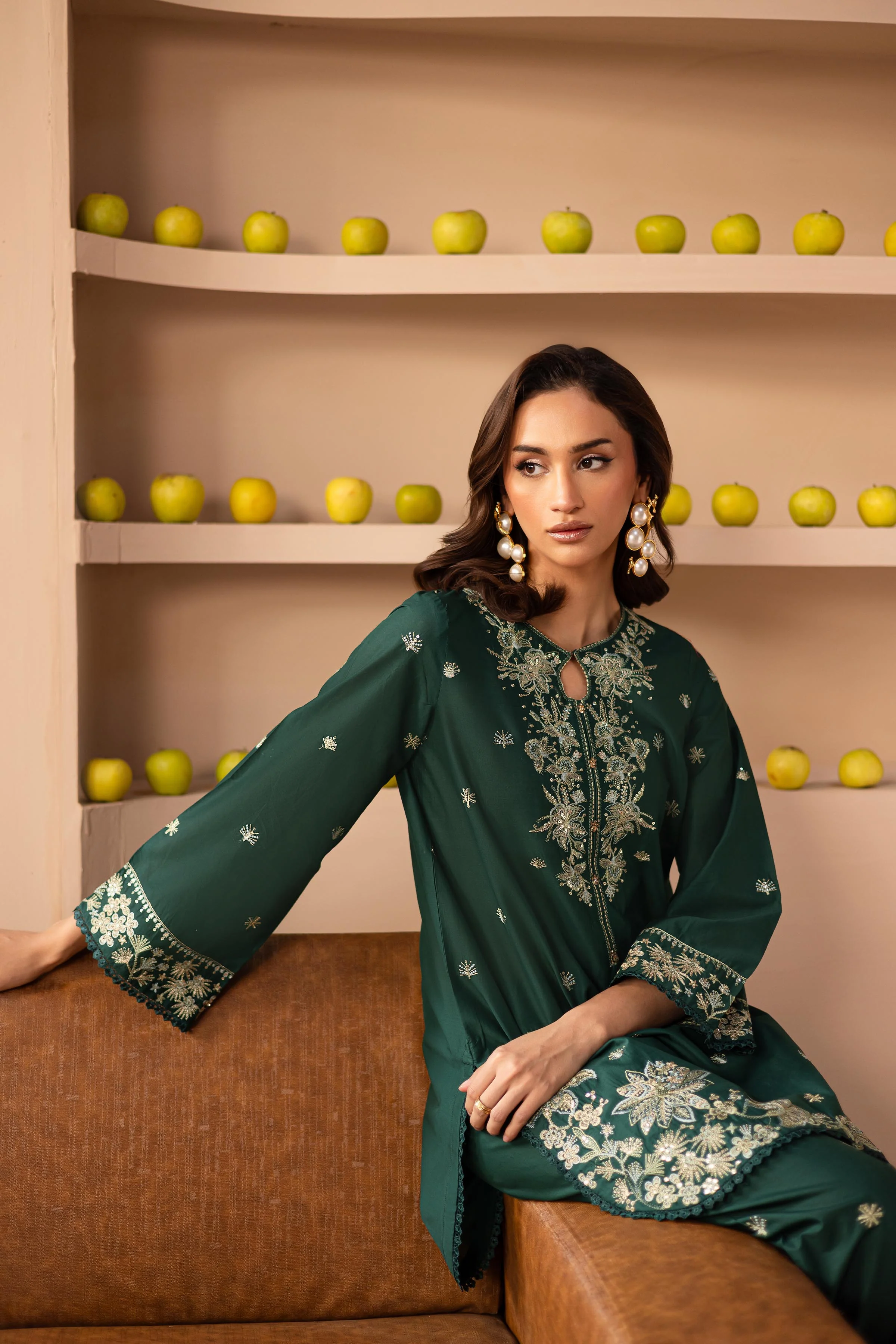 Yasha 2Pc - Embroidered Lawn Dress - Image 4