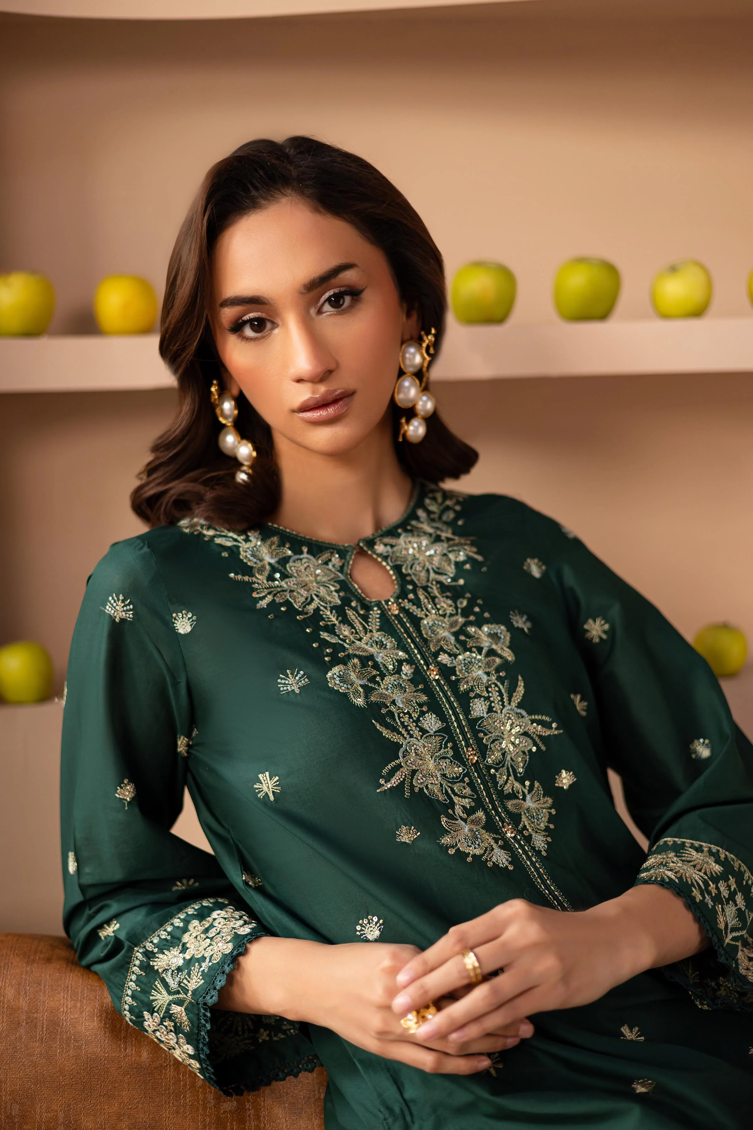 Yasha 2Pc - Embroidered Lawn Dress - Image 6