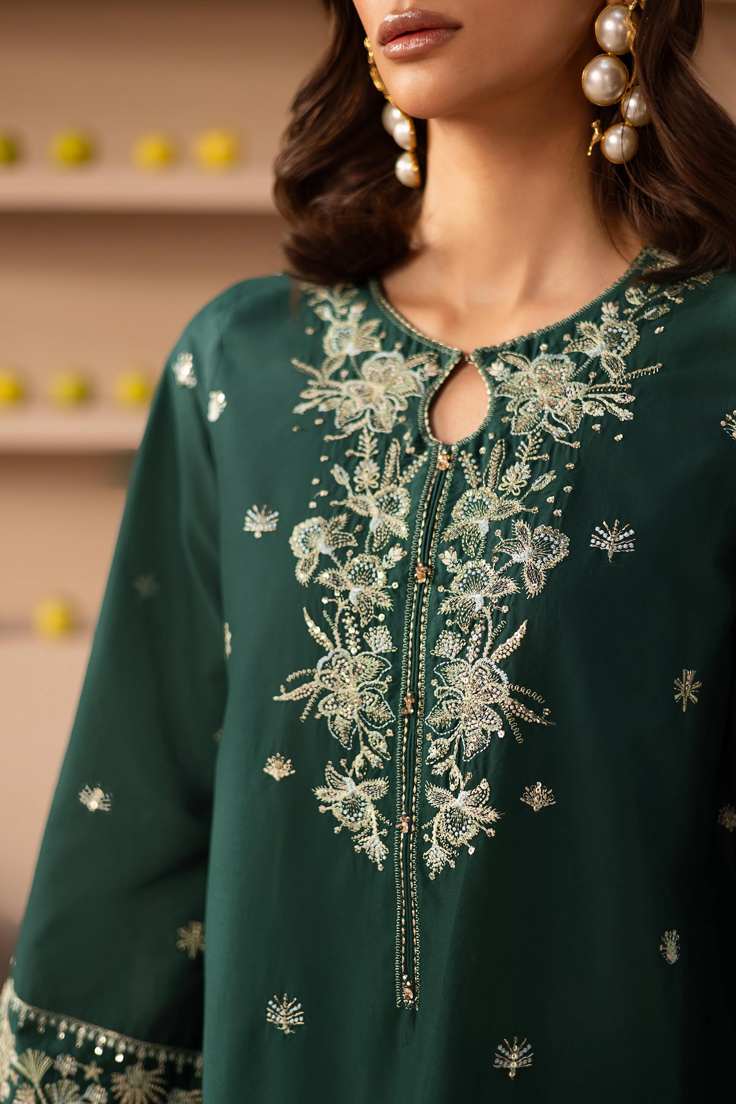 Yasha 2Pc - Embroidered Lawn Dress - Image 7