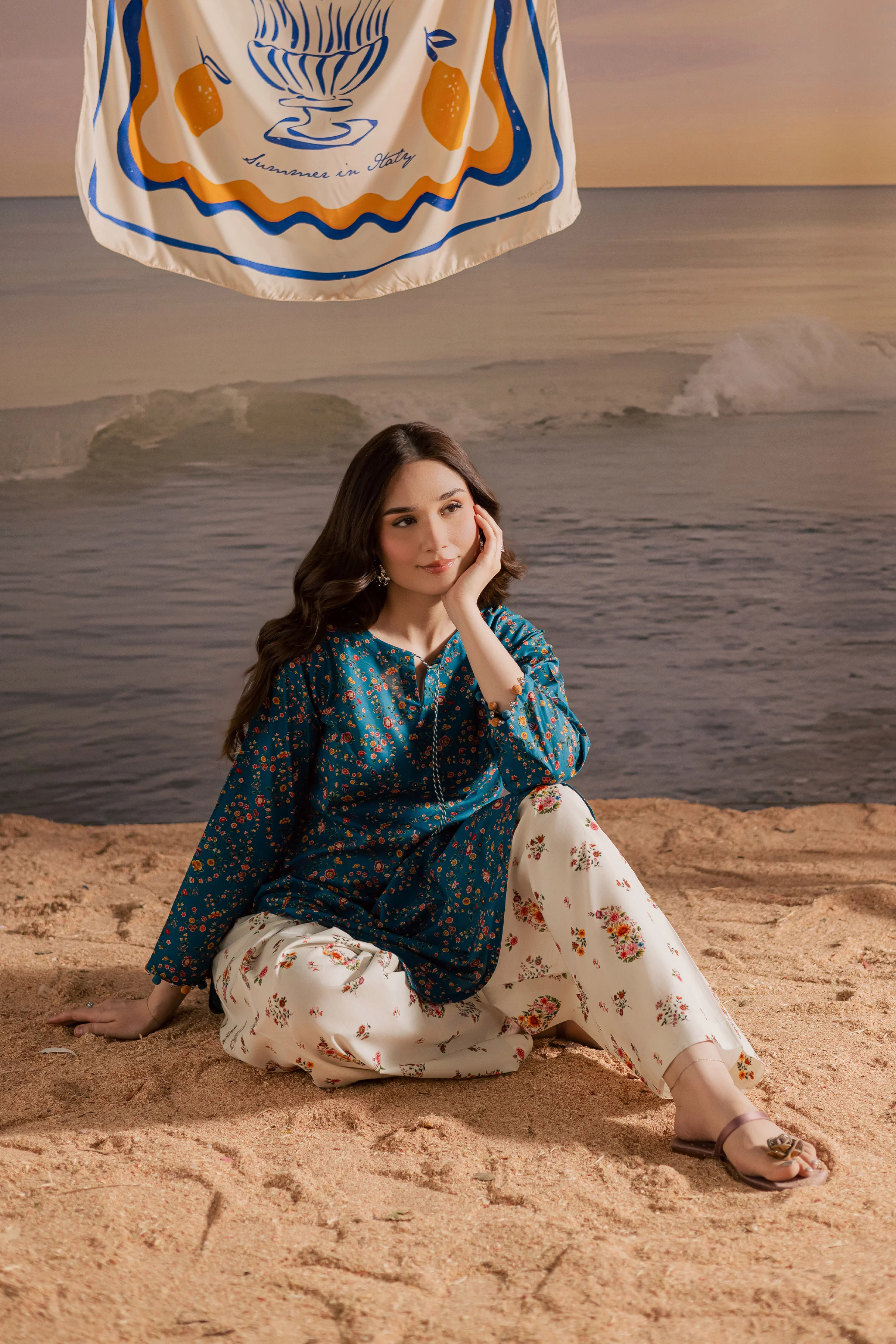 Yunna 2Pc - Printed Lawn Dress - Image 4