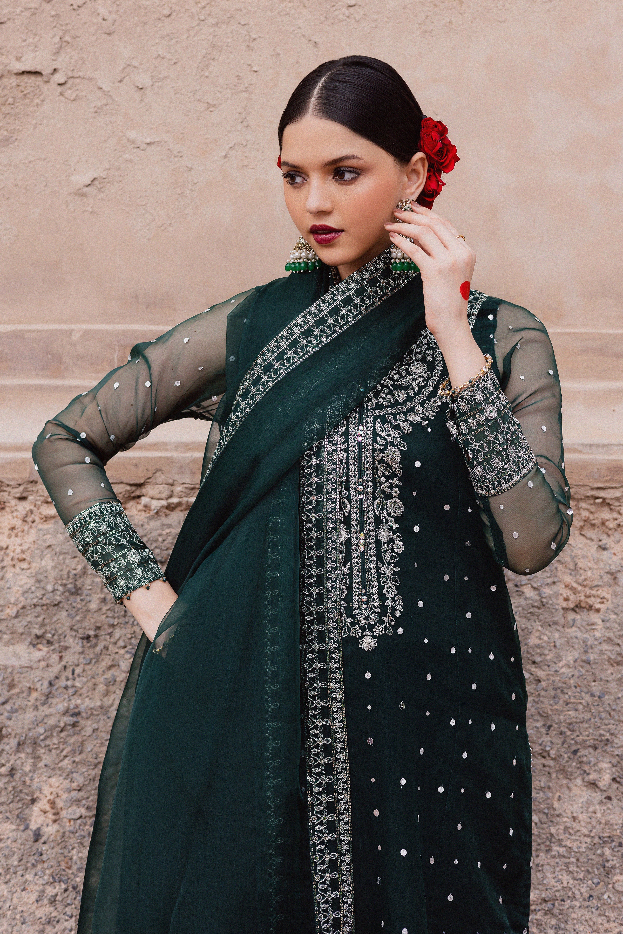 Zamurud 3Pc - Festive Luxe Pret - Image 6