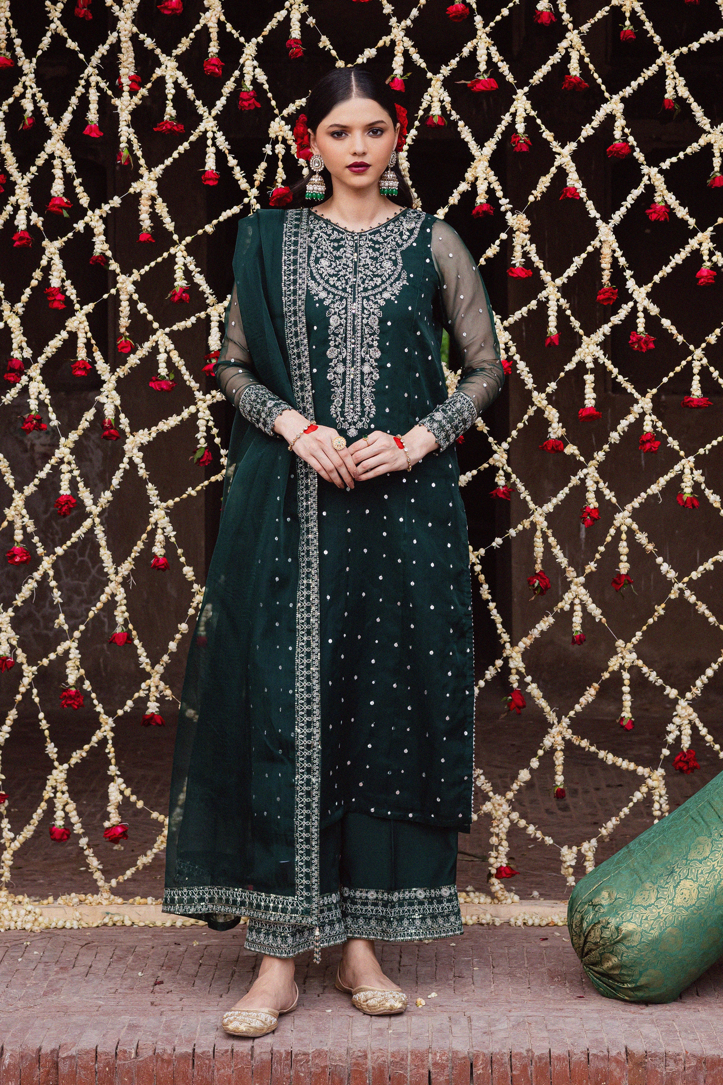 Zamurud 3Pc - Festive Luxe Pret - Image 9