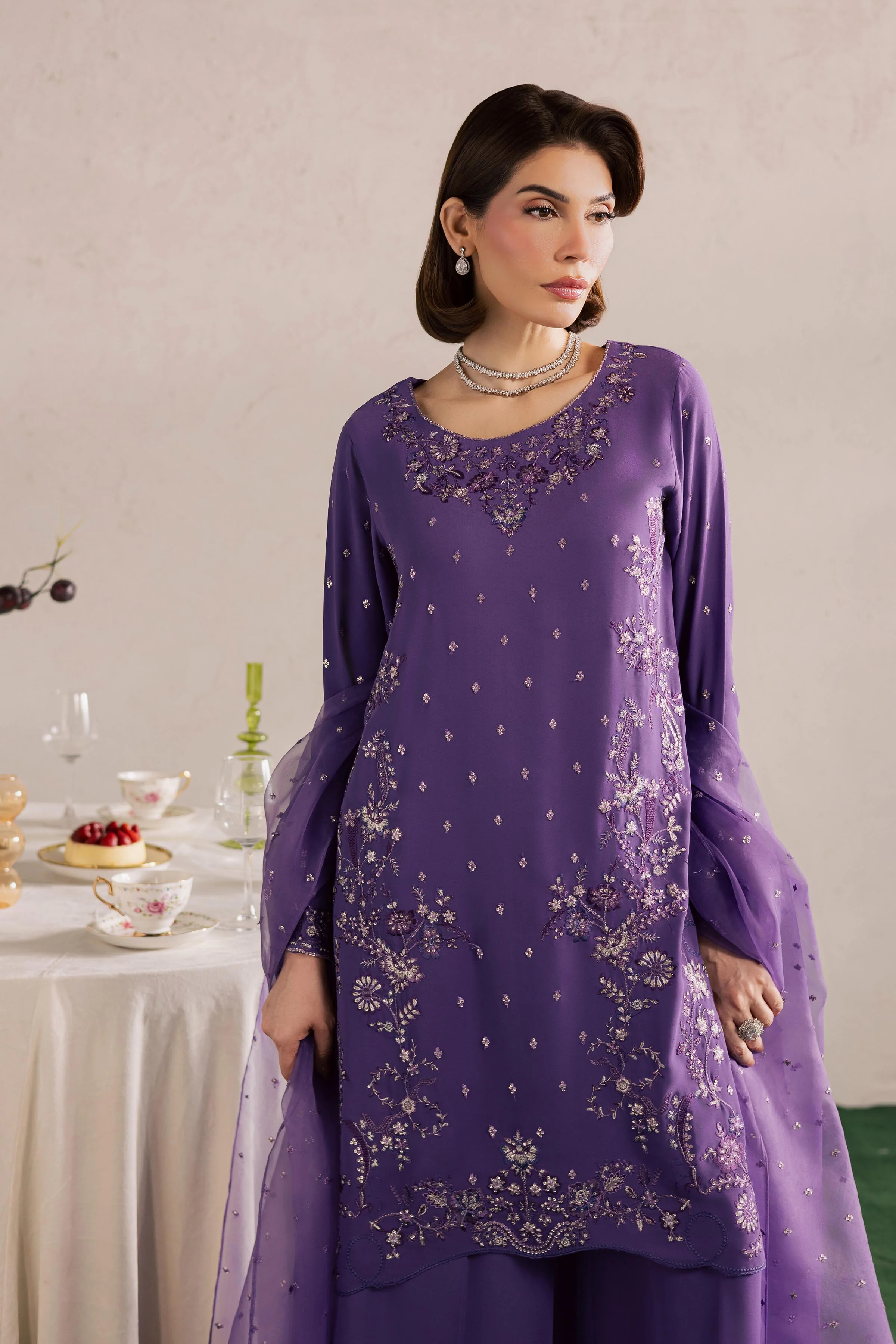 Zareen 3Pc - Festive Luxury Formal - Image 6