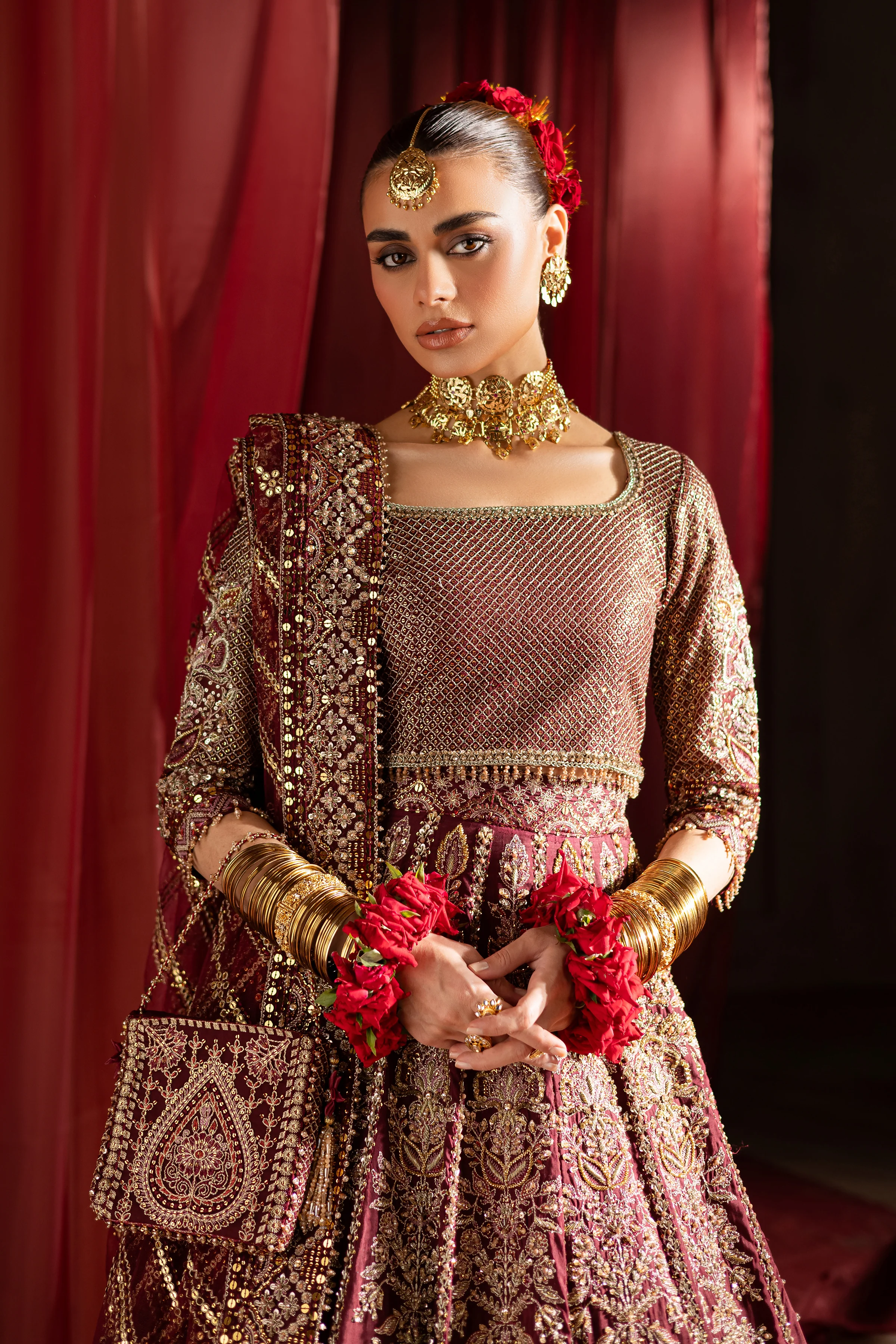 Zarnab 4Pc - Bridal Dress - Image 3