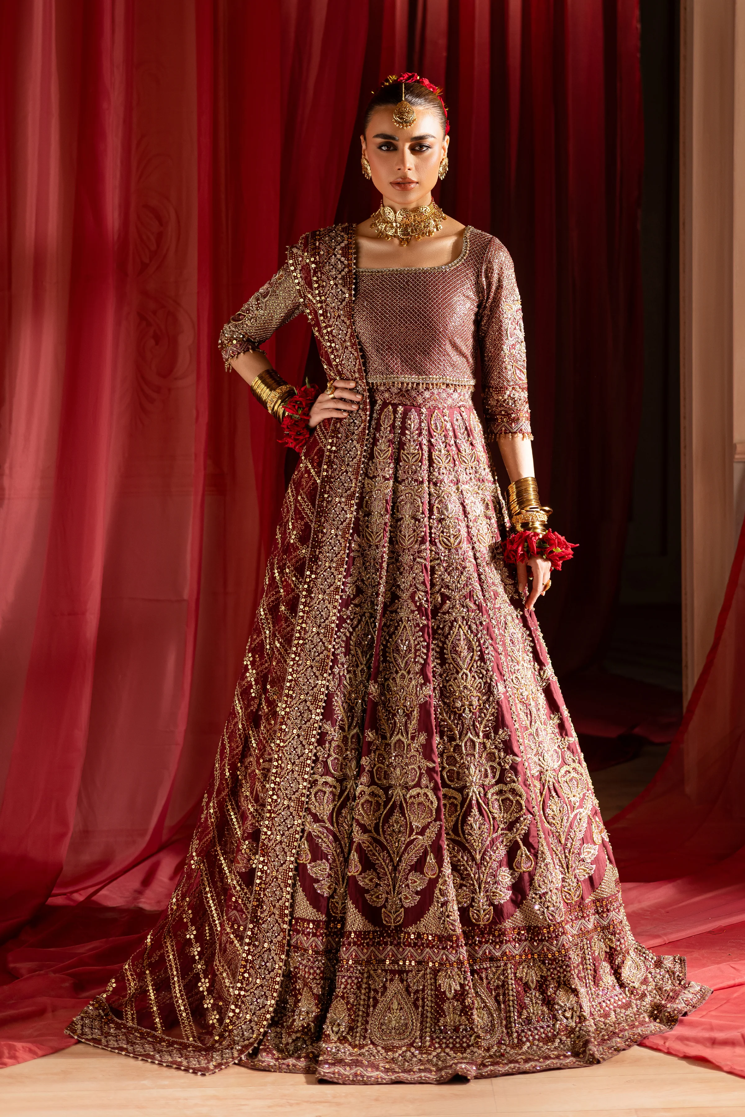 Zarnab 4Pc - Bridal Dress - Image 4