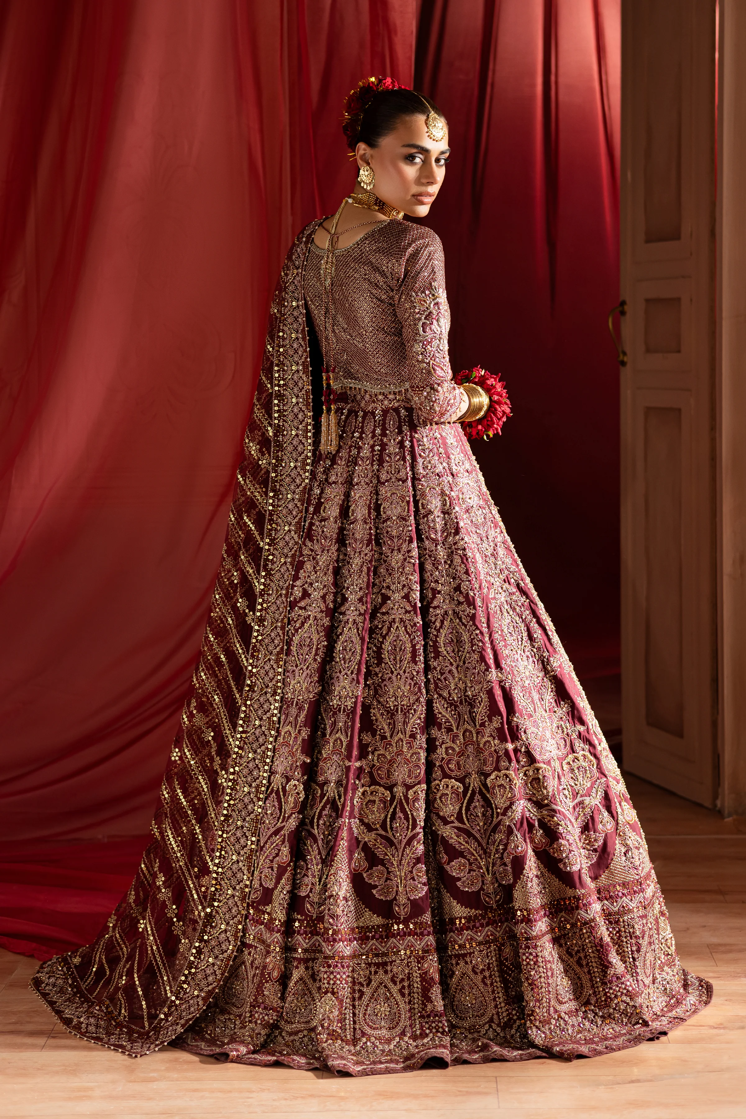 Zarnab 4Pc - Bridal Dress - Image 5